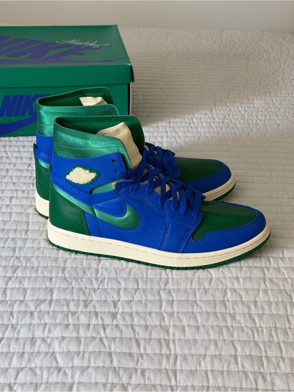 Nike Air Jordan 1 High - Blue & Green